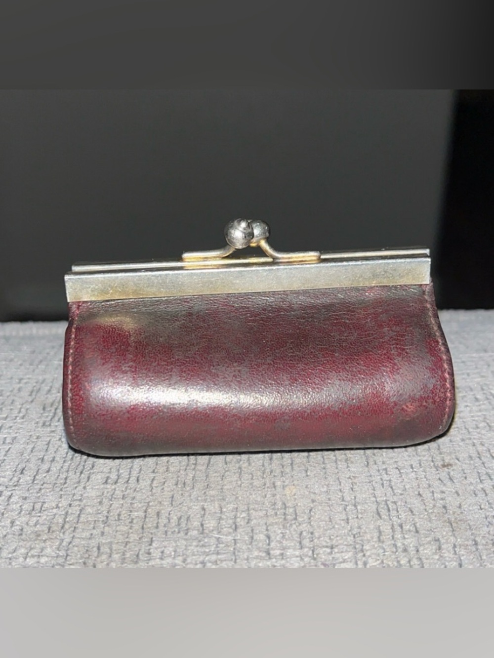 Vintage Etienne Aigner Leather Kisslock Coin Purse Made in Italy - Picture 3 of 11